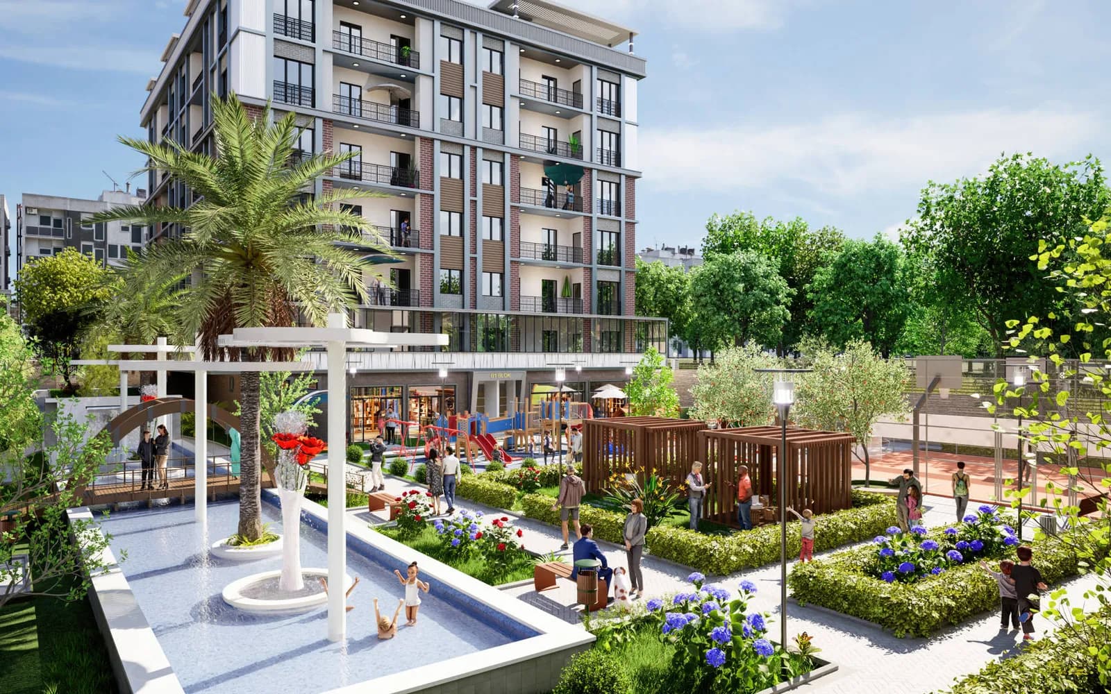 Sancaktepe 25 – Süs Havuzu & Çocuk Parkı