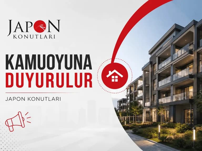 Japon Konutları Kamuoyu Duyurusu